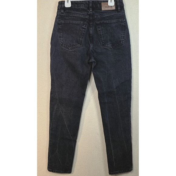 SEZANE Women Slim Parfait Heather Black Jeans Size 27 Button Fly READ DESC - Picture 8 of 16